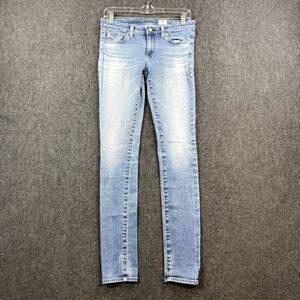 Adriano Goldshmeid Jeans Women's 27R Blue Skinny Medium Wash